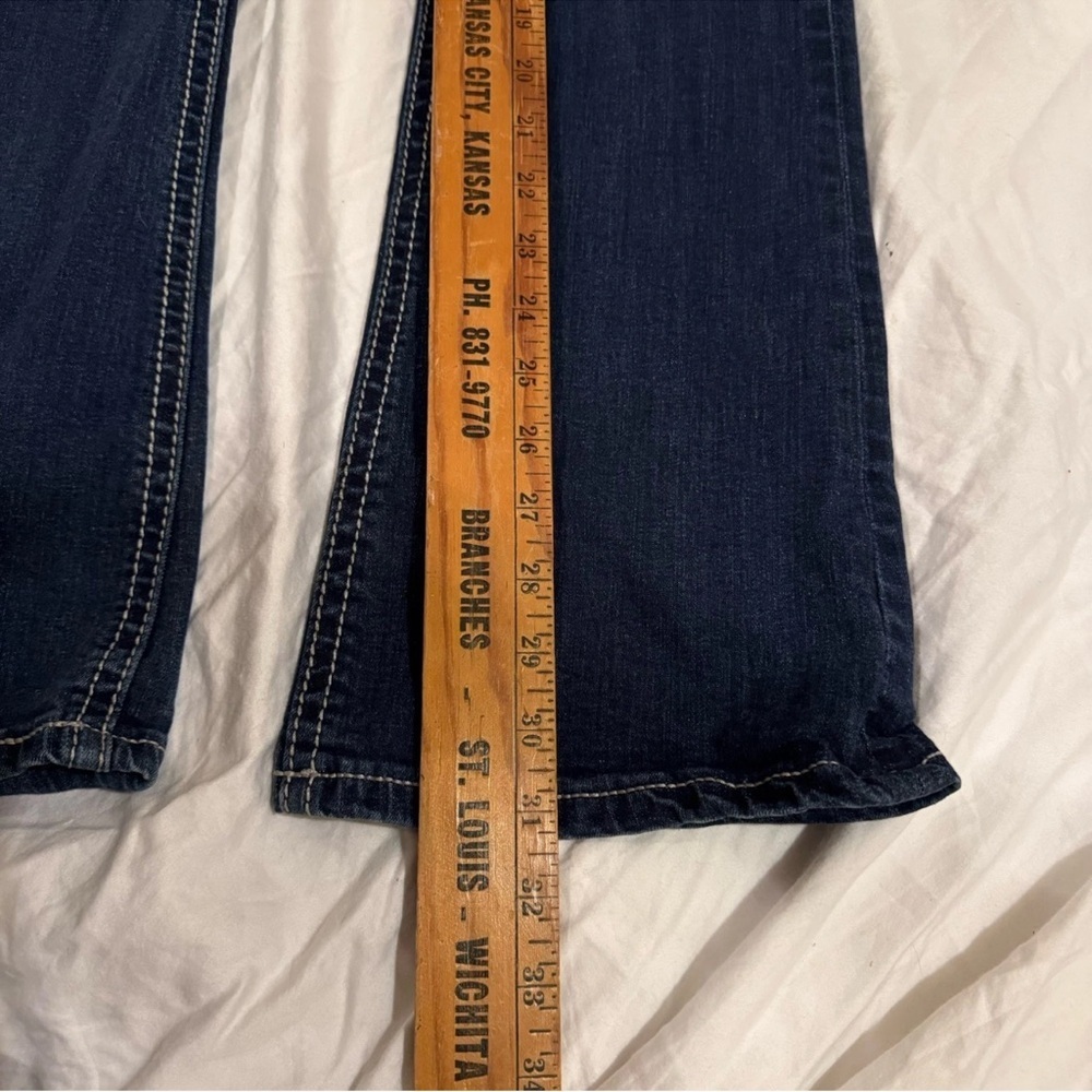 Express Stella Low Rise Bootcut Jeans Women’s Medium Wash Stretch Denim Size 4 - Picture 5 of 10